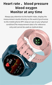 ZL02D Men Smart Watch Full Touch Screen Sport Fitness Tracker IP68 Waterproof Bluetooth Smartwatch for Men Women Smartphone 2023