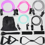 12PCS Resistance Bands Set Bodybuilding Home Gym Equipment Professional Training Weight Fitness Elastic Rubber Bands Expander