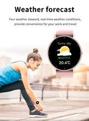 ZL02D Men Smart Watch Full Touch Screen Sport Fitness Tracker IP68 Waterproof Bluetooth Smartwatch for Men Women Smartphone 2023