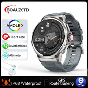 New 1.85-inch Ultra HD Smart Watch GPS Track Bluetooth Call 710 Mah Large Battery Sports Fitness smartwatch For Huawei Xiaomi