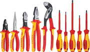 1000V Insulated Pliers, Cutters, Screwdrivers and Klein Electrical Test Kit with Clamp Meter and Testers