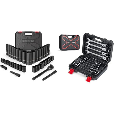 Mechanic Tool Kits (ASK06) and 12-Piece Flex-Ratcheting Wrench Set