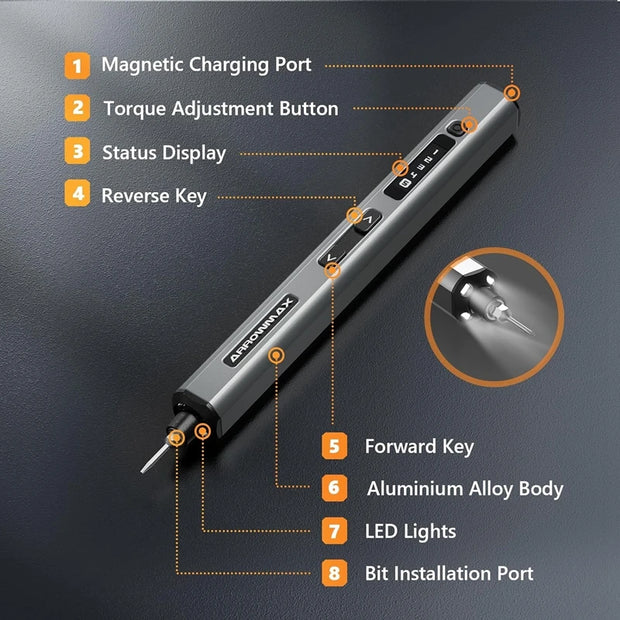 ARROWMAX 70 in 1 Mini Electric Screwdriver Precision Cordless Screwdriver Set for Phone Camera Laptop Watch Repair SES Ultra