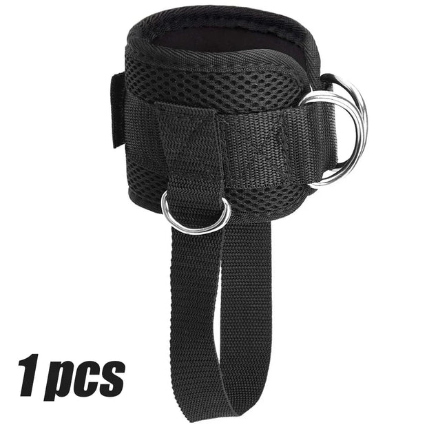 1PC Fitness Thigh Straps Padded Colors D-Ring Ankle Strap Leg Cuffs for Gym Cable Machines Thigh Straps Fits Men & Women