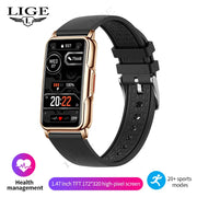 For Android IOS Smart Bracelet Women Smartwatch Men Heart Rate Blood Oxygen Waterproof Sport Smart Band Watch For Ladies +Gift