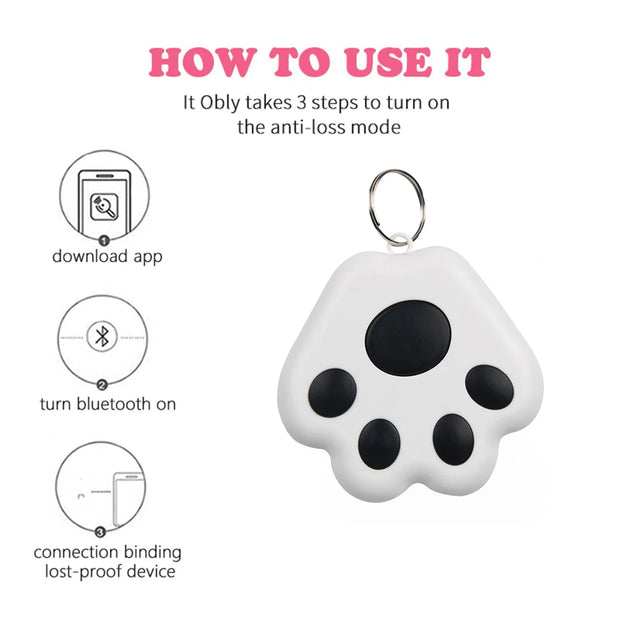 Mini GPS Tracker Bluetooth 5.0 Anti-Lost Device Pet Kids Bag Wallet Tracking for IOS/ Android Smart Finder Locator Accessories