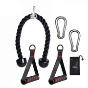 Triceps Lowering Rope Face Pull Handles Push Pull Down Cord For Biceps Back Shoulder Triceps Fitness Tension Rope Gym Accessory