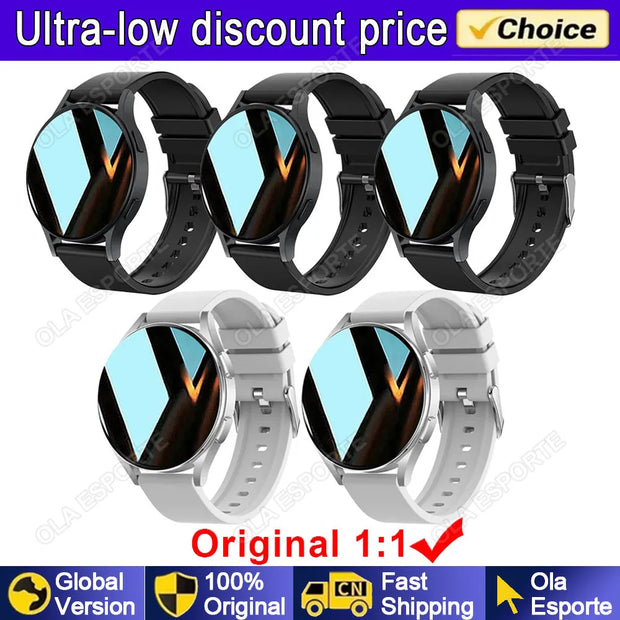 New GPS Sport Smart Watch 6 Men Woman Heart Rate Custom Dial HD Bluetooth Call Health Monitoring For Watch 6 Pro Smartwatch 2024