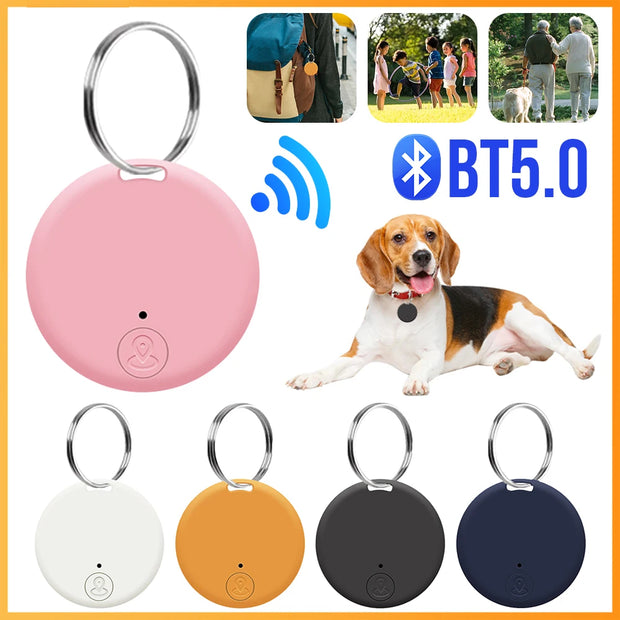 Mini GPS Tracker Bluetooth 5.0 Anti-Lost Device Pet Kids Bag Wallet Tracking for ios/ Android Smart Finder Locator Accessories