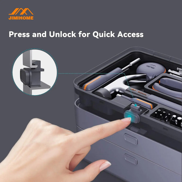 Xiaomi JIMIHOME Home Repair Tool Kit Electric Drill X Tray Set General Home Maintenance Auto Repair Basic Combo Drill Tool Kit