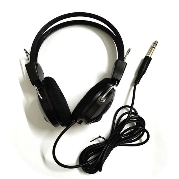 6.5 big head piano headphones headset universal model electronic piano electric piano electric guitar / drums special headphones