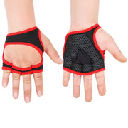 Weightlifting Gloves for Men Women Training Sport Gloves Body Building Gym Half Finger Non-Slip Hand Wrist Palm Protector Gloves