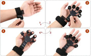 1pcs Silicone Gripster Hand Grip Finger Power Strengthener Stretcher Trainer Gym Fitness Exercise Hand Rehabilitation Accessorie