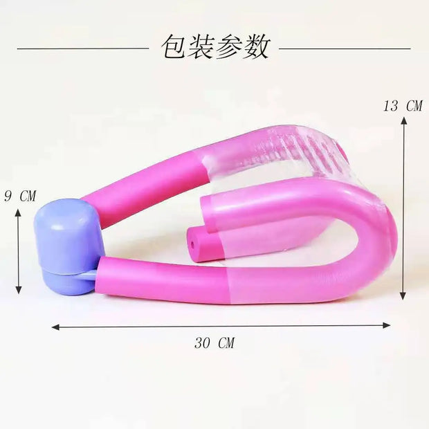 Home Fitness Equipment PVC Leg Thigh Exercisers Gym Sports Thigh Master Leg Muscle Arm Chest Waist Exerciser Workout Machine Gym