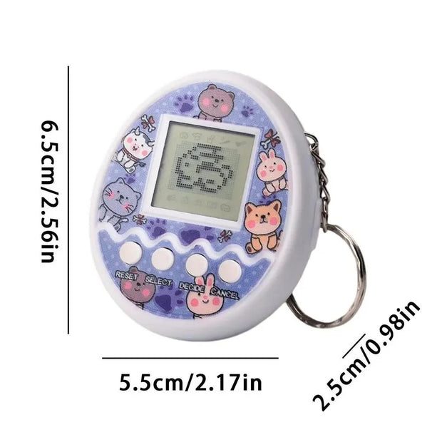 Electronic Pets Game Toys Virtual Tamagotchi in Russian Original German Spanish Polish Digital Animals Toys For Kids Child Pixel