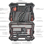 MECHANIC™ 303-Piece Mechanics Tool Set and Socket Set, Professional, SAE/Metric