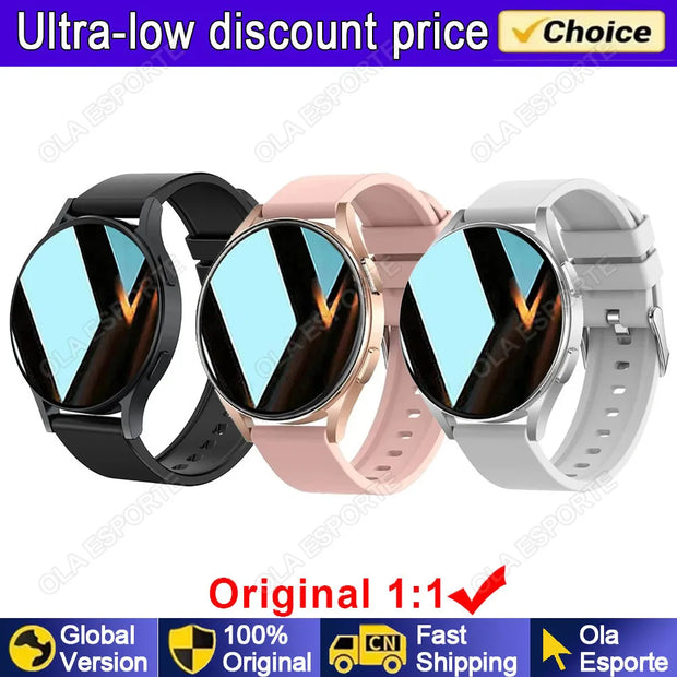 New GPS Sport Smart Watch 6 Men Woman Heart Rate Custom Dial HD Bluetooth Call Health Monitoring For Watch 6 Pro Smartwatch 2024