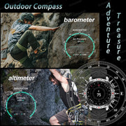 2024 For Xiaomi Outdoor Military Flashlight GPS Smart Watch Man AMOLED HD Screen Heart Rate BT Call 5ATM Waterproof Smartwatches