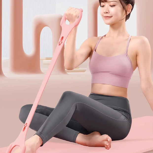 Woman Gym Equipment Yoga Pull Rope Elastic Band Rope Strength Training For Home Gym Workout Exercise fitness