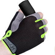 Fingerless Gym Training Gloves for Men Women Mtb Cycling Motorcycle Gloves Weight Lifting Fitness Gloves Bicycle Accessories