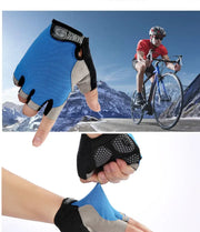 Half Finger Gym Dumbbells Gloves Men Women Body building Cross fit Exercise Sports Gloves for Cycling Bicycle Anti Slip gloves