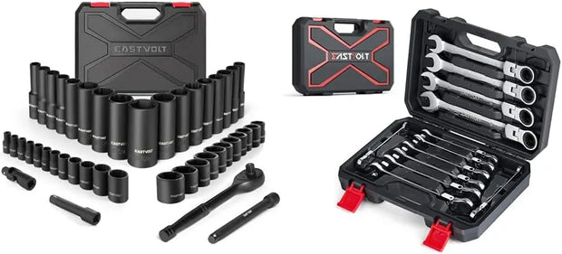 Mechanic Tool Kits (ASK06) and 12-Piece Flex-Ratcheting Wrench Set