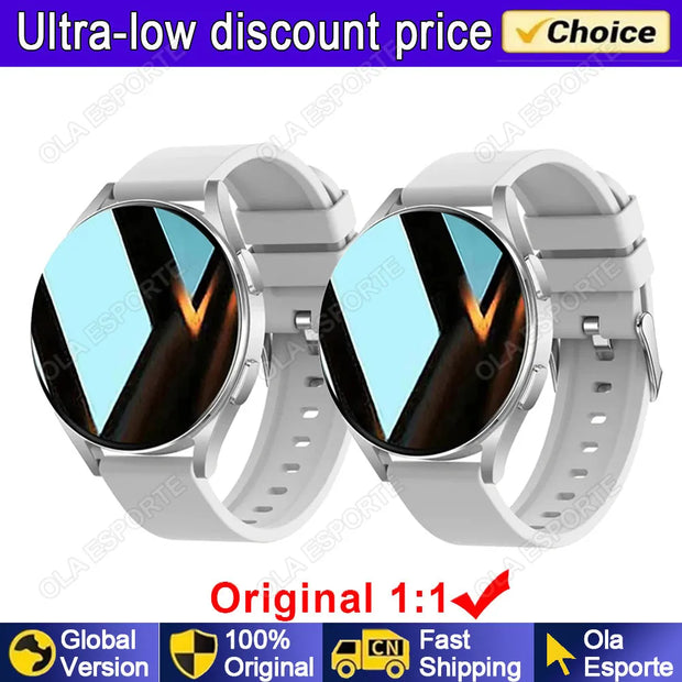 New GPS Sport Smart Watch 6 Men Woman Heart Rate Custom Dial HD Bluetooth Call Health Monitoring For Watch 6 Pro Smartwatch 2024