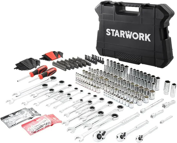 MECHANIC™ 303-Piece Mechanics Tool Set and Socket Set, Professional, SAE/Metric