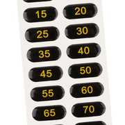 Weight Stack Labels Number Stickers for Fitness Equipment Gym Sporting Goods