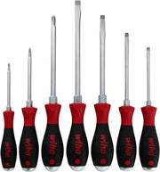 53097 Screwdriver Set, Slotted and Phillips, Extra Heavy Duty, 7 Piece