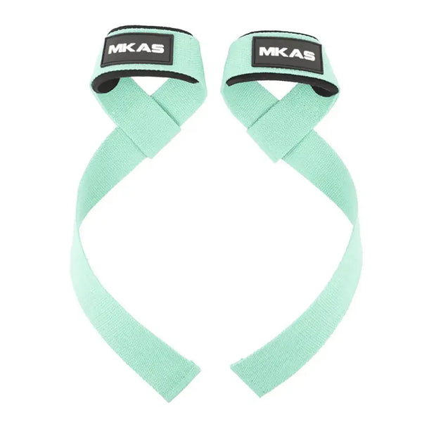 2Pcs Non-slip Strap Gym Dumbbell Workout Weights Lifting Straps Crossfit Fitness Equipment Wrist Wrap Lift Exercise Training