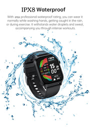 IUTECH Y7PRO Smart Watch 2024 Men Women 1.85 inch Screen Bluetooth Call Watch Health Monitor Waterproof Sports Swim Smartwatch