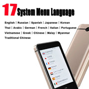 M9 Translator Device 137 Languages Intelligent Translator Real-time Voice Recording Text Translate Machine Supports 16 Offline