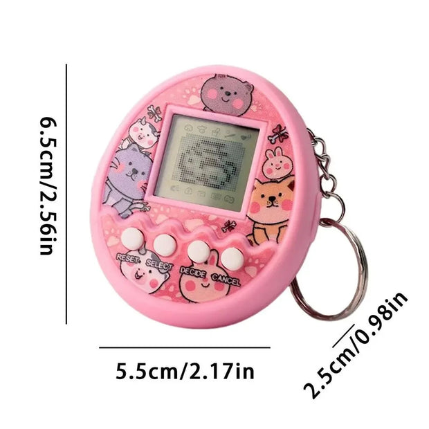 Electronic Pets Game Toys Virtual Tamagotchi in Russian Original German Spanish Polish Digital Animals Toys For Kids Child Pixel