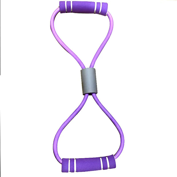 Resistance Bands with Foam Sport At Home Yoga Fitness Accessories Rubber Pull Rope Training and Exercise Gym Equipment for Women