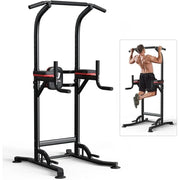 Pull Up Bar Power Tower Dip Bar Station Dip Stand Multi-Functional Workout Equipment Strength Training Machine  Home Gym