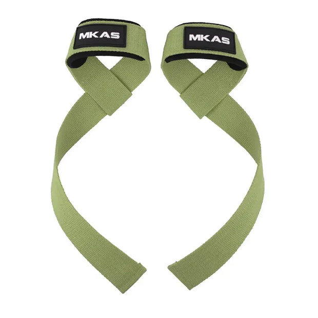 2Pcs Non-slip Strap Gym Dumbbell Workout Weights Lifting Straps Crossfit Fitness Equipment Wrist Wrap Lift Exercise Training