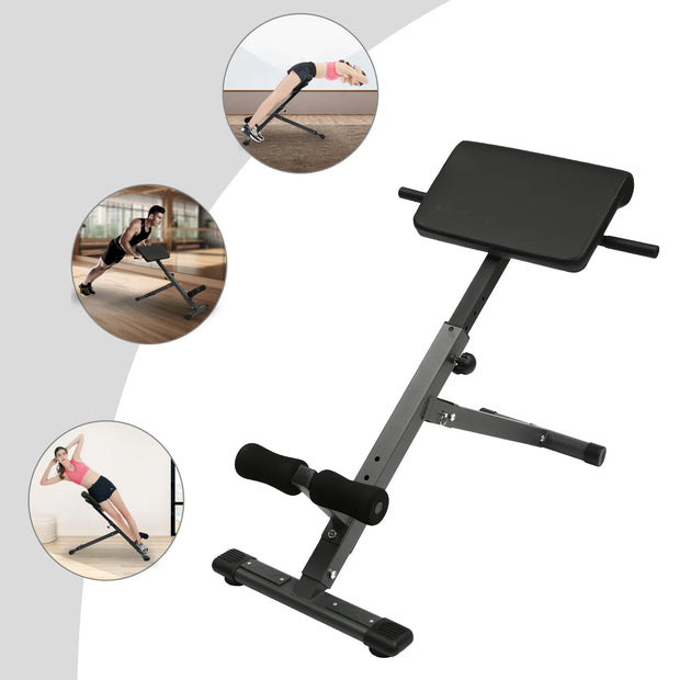 Strength Roman Chair hyperextension 5 Level Adjust Benchtraining Benches 300lbs Training Heavy Duty Weight Gym Equipment