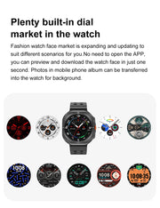 2024 New For Samsung Galaxy Watch 7 Ultra Smart Bracelet Men 32GB Memory GPS Trackr NFC AMOLED Screen Bluetooth call Smartwatchs