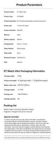 2024 New For Samsung Galaxy Watch 7 Ultra Smart Bracelet Men 32GB Memory GPS Trackr NFC AMOLED Screen Bluetooth call Smartwatchs