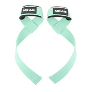 2Pcs Wrist Lifting Straps Gym Weightlifting Deadlift Strap Cotton Hard Pull Grip Band with Neoprene Padded & Non-Slip Silicone