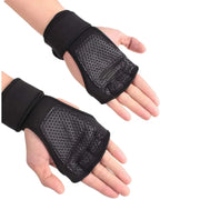 Weightlifting Gloves for Men Women Training Sport Gloves Body Building Gym Half Finger Non-Slip Hand Wrist Palm Protector Gloves