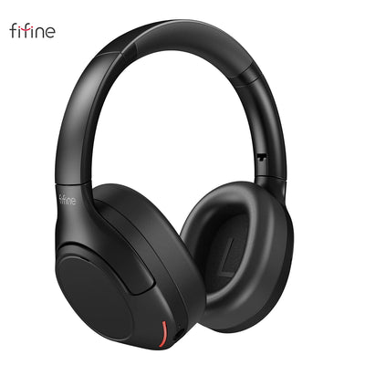 FIFINE Bluetooth wireless headset,Noise Canceling Headphones withe Transparency Mode,Deep Bass,Clear Calls,65H Playtime -X3