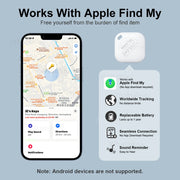 Mini Tracker  with Apple Find My GPS Tracking Bluetooth Device Smart iTag Child Finder Pet Car Lost Tracker IOS System Key