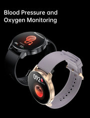 Fashion Smart Watch 1.32" Touch For Men's And Women's Bluetooth Calling Arterial Pressure Blood Oxygen Business Watches Iphone