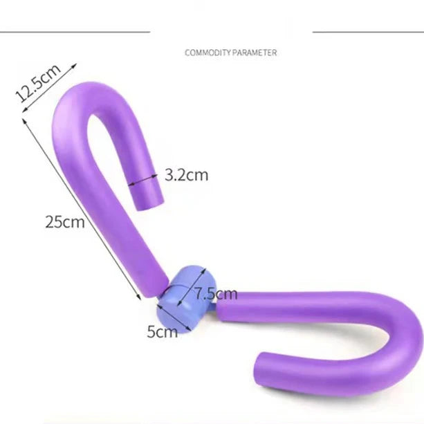 Home Fitness Equipment PVC Leg Thigh Exercisers Gym Sports Thigh Master Leg Muscle Arm Chest Waist Exerciser Workout Machine Gym