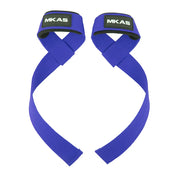 2Pcs Wrist Lifting Straps Gym Weightlifting Deadlift Strap Cotton Hard Pull Grip Band with Neoprene Padded & Non-Slip Silicone