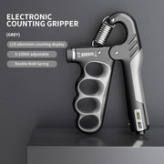 5-100kg Electronic Count Hand Grip Strengthener Trainer Adjustable Hands Gripper Strength Wrist Finger Expander Gym Exercise