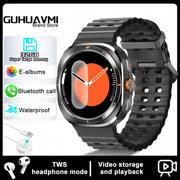 2024 New For Samsung Galaxy Watch 7 Ultra Smart Bracelet Men 32GB Memory GPS Trackr NFC AMOLED Screen Bluetooth call Smartwatchs