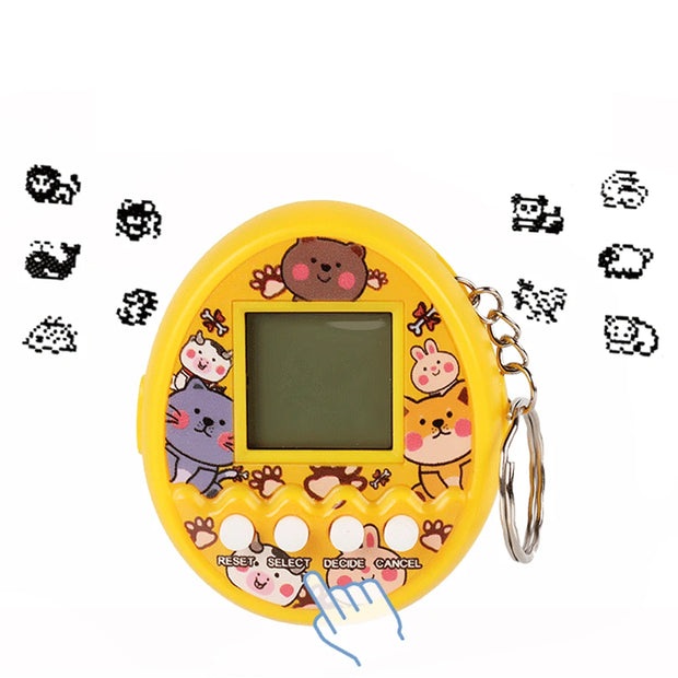 Electronic Pets Game Toys Virtual Tamagotchi in Russian Original German Spanish Polish Digital Animals Toys For Kids Child Pixel